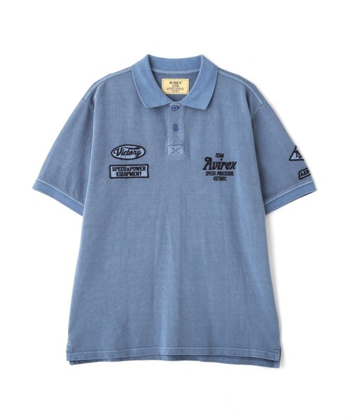 ポロシャツ 「A.A.R.C」POLO SHIRT / ポロシャツ / AVIREX / アヴィレックス メンズ レディースの画像