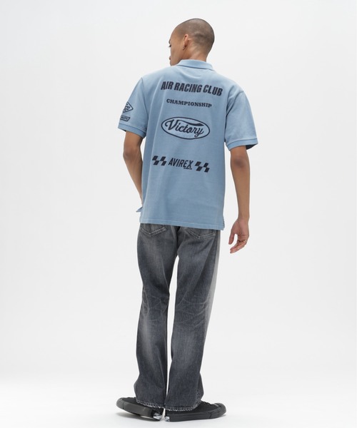 ポロシャツ 「A.A.R.C」POLO SHIRT / ポロシャツ / AVIREX / アヴィレックス メンズ レディースの画像