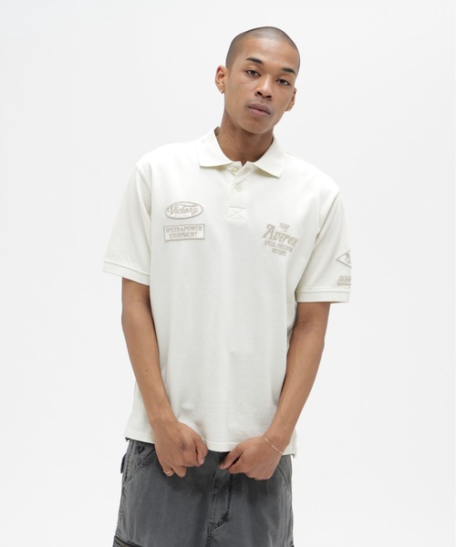 ポロシャツ 「A.A.R.C」POLO SHIRT / ポロシャツ / AVIREX / アヴィレックス メンズ レディースの画像