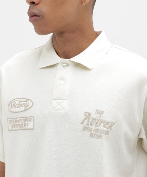 ポロシャツ 「A.A.R.C」POLO SHIRT / ポロシャツ / AVIREX / アヴィレックス メンズ レディースの画像