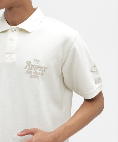 ポロシャツ 「A.A.R.C」POLO SHIRT / ポロシャツ / AVIREX / アヴィレックス メンズ レディースの画像
