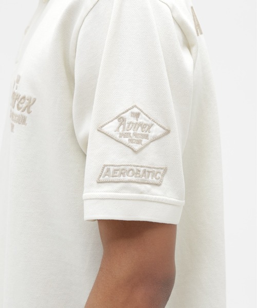 ポロシャツ 「A.A.R.C」POLO SHIRT / ポロシャツ / AVIREX / アヴィレックス メンズ レディースの画像