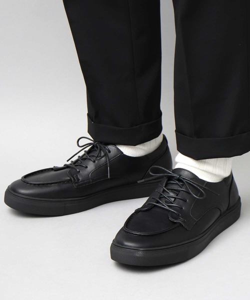 「glabella」 ローカットスニーカー S ブラック メンズ_画像8