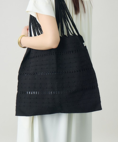 kuros'（クロス） トートバッグ ハンモックバッグ ドット レディース