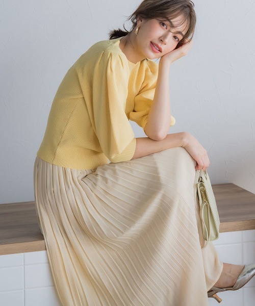 「ketty」 フレアスカート M ブラウン レディース_画像5