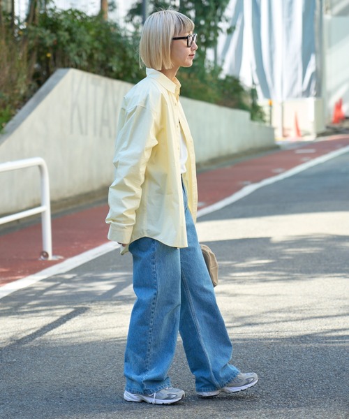 「CIAOPANIC TYPY」 長袖シャツ LARGE イエロー メンズ_画像3