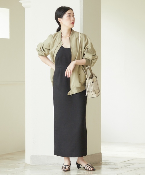 「journal standard L'essage」 ノースリーブワンピース - ベージュ レディース_画像5