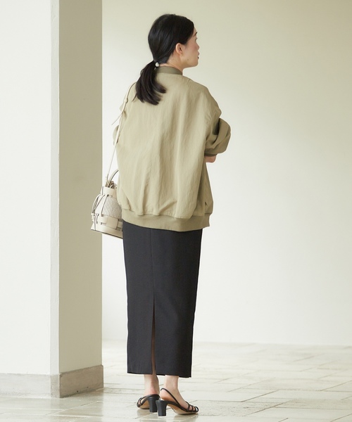 「journal standard L'essage」 ノースリーブワンピース - ベージュ レディース_画像6