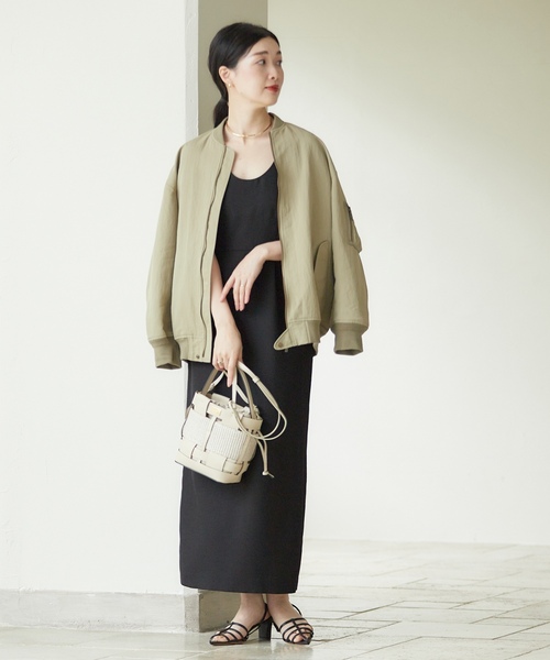 「journal standard L'essage」 ノースリーブワンピース - ベージュ レディース_画像9