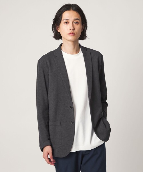 カーディガン リネンライク カノコ カーディガン ジャケット「A DAY IN THE LIFE」 メンズの画像
