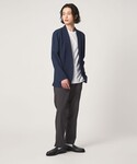 カーディガン リネンライク カノコ カーディガ...の詳細画像5