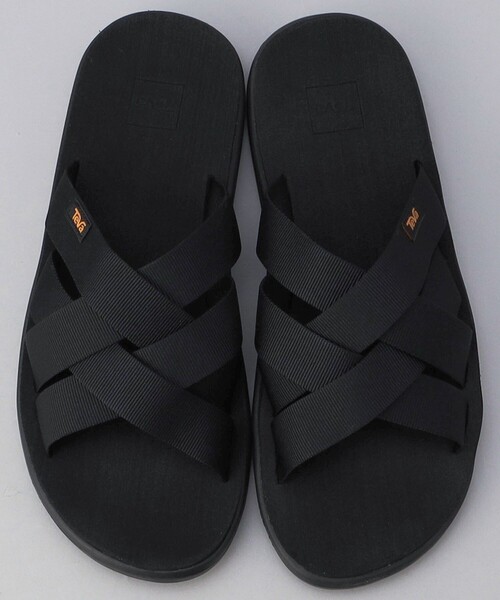 「Teva」 サンダル 9 ブラック メンズ_画像2