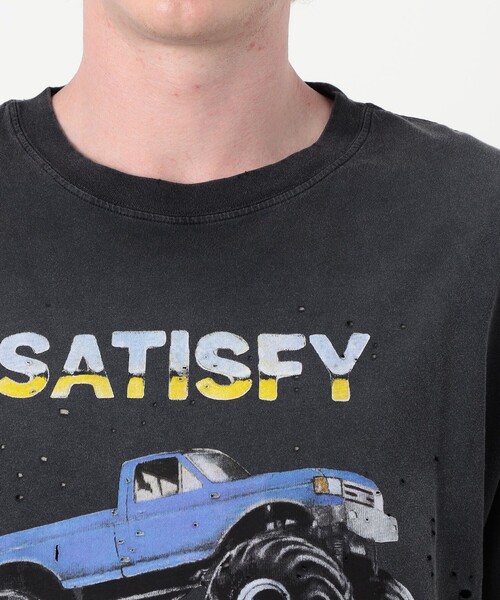 SATISFY tシャツ SATISFY MothTech T-Shirt プリントTシャツ メンズ