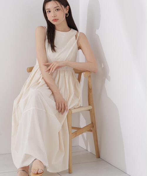 a/mie ワンピース 「青島心さん着用」「a」アメスリサマーワンピース