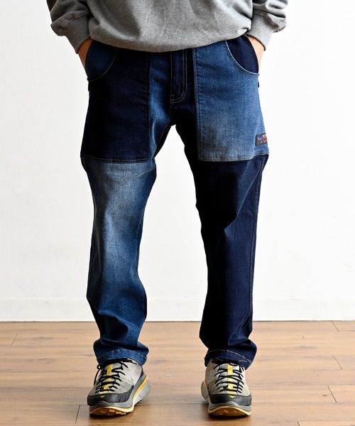 「WILDERNESS EXPERIENCE」 デニムパンツ MEDIUM ライトインディゴブルー メンズ_画像4