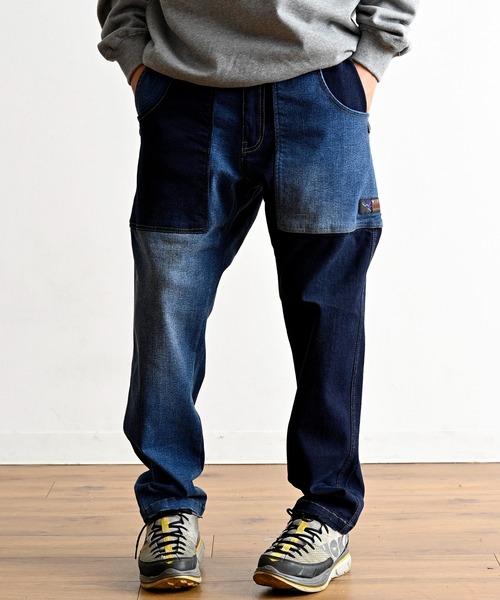 「WILDERNESS EXPERIENCE」 デニムパンツ MEDIUM ライトインディゴブルー メンズ_画像5