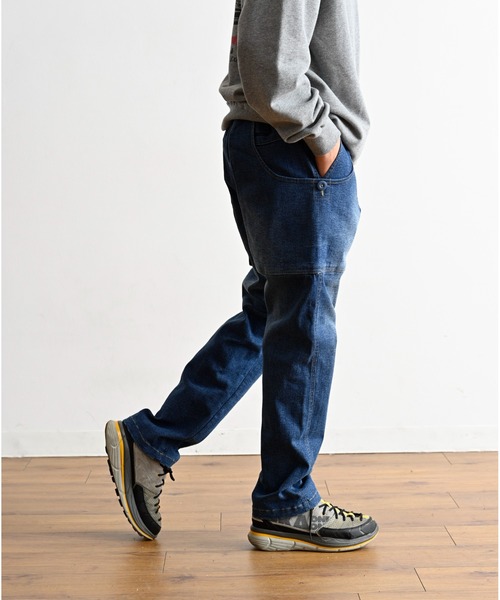 「WILDERNESS EXPERIENCE」 デニムパンツ MEDIUM ライトインディゴブルー メンズ_画像9