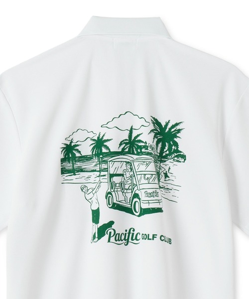 Pacific GOLF CLUB（パシフィックゴルフクラブ） uvカット ポロシャツ