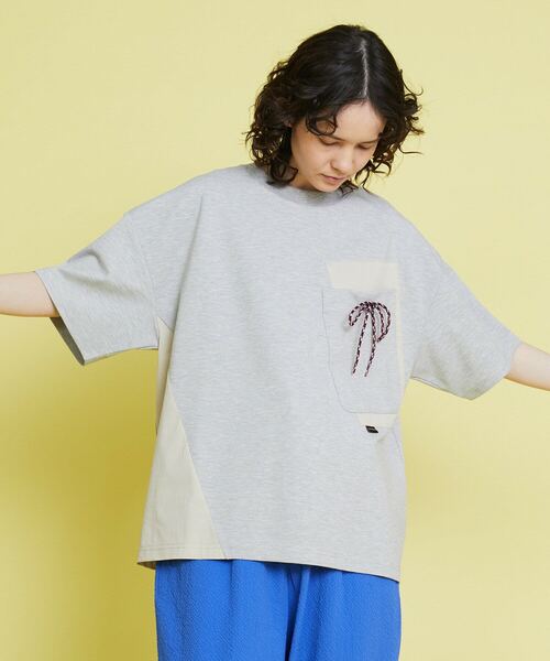 「FRAPBOIS」 半袖Tシャツ 1 ブラック レディース_画像9
