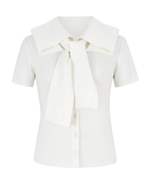 ANDWANG ニット セーター Statement Ribbon Knit Top レディース
