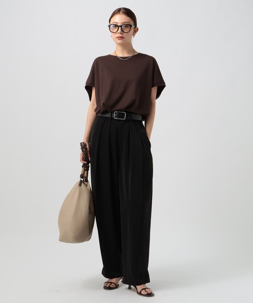 パンツ 「シルエット変更可」フィブリルリラックスパンツ レディース | BAYFLOW | 16