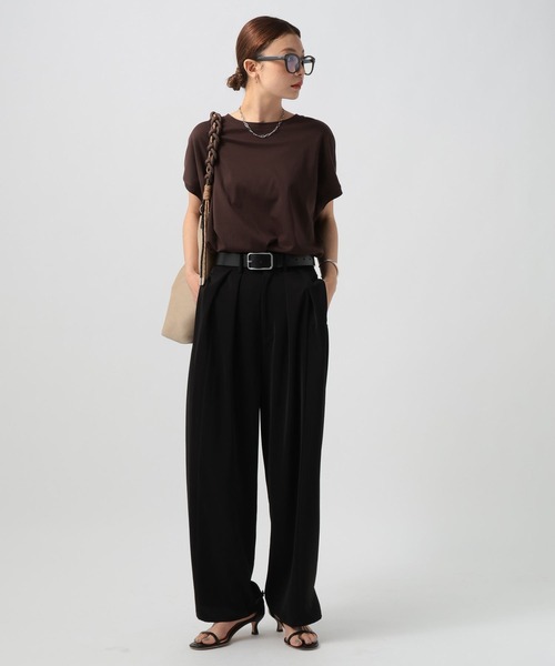 パンツ 「シルエット変更可」フィブリルリラックスパンツ レディース | BAYFLOW | 18