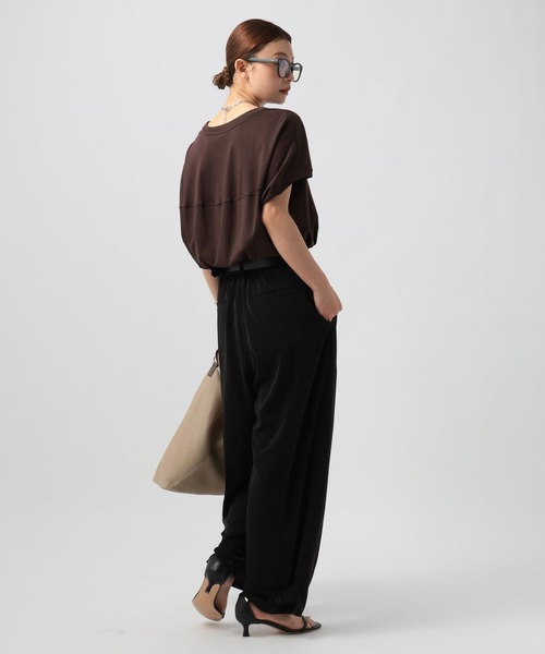 パンツ 「シルエット変更可」フィブリルリラックスパンツ レディース | BAYFLOW | 21