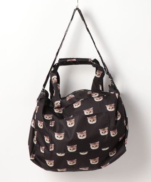 「PAUL & JOE ACCESSOIRES」 ボストンバッグ FREE ブラック レディース_画像2