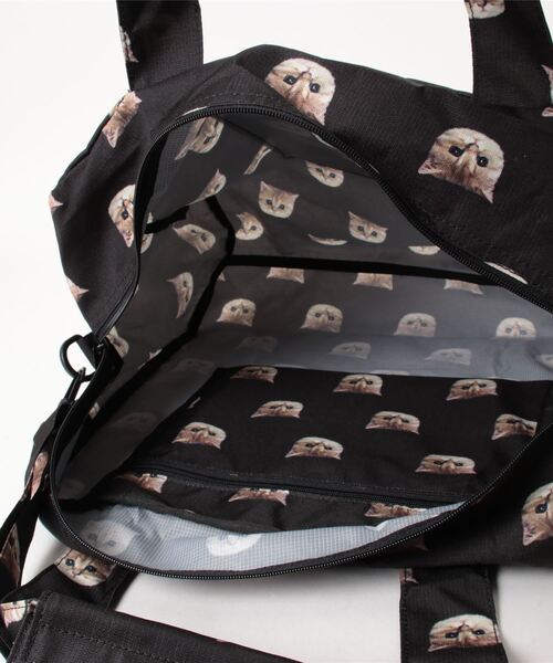 「PAUL & JOE ACCESSOIRES」 ボストンバッグ FREE ブラック レディース_画像4
