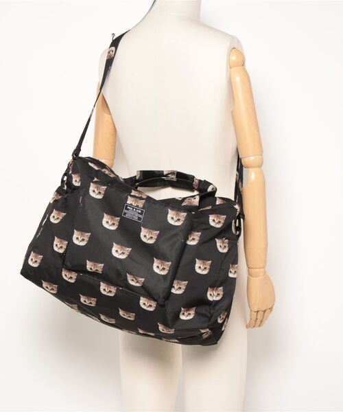「PAUL & JOE ACCESSOIRES」 ボストンバッグ FREE ブラック レディース_画像5