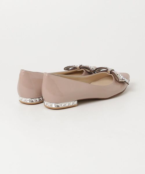 「Bridget Birkin」 フラットパンプス 22.5 ベージュ レディース_画像2