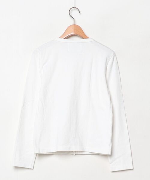 「WEAR THE PHILOSOPHY」 カーディガン 38 ホワイト レディース_画像2