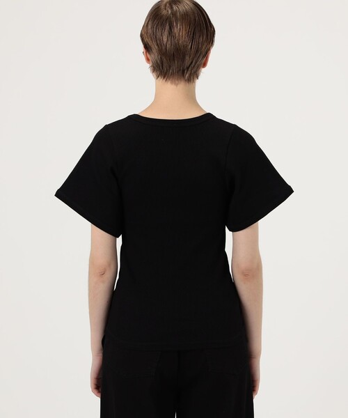 「BY MALENE BIRGER」 半袖カットソー X-SMALL ブラック レディース_画像5