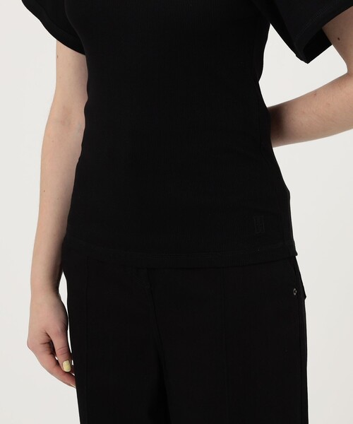 「BY MALENE BIRGER」 半袖カットソー X-SMALL ブラック レディース_画像9