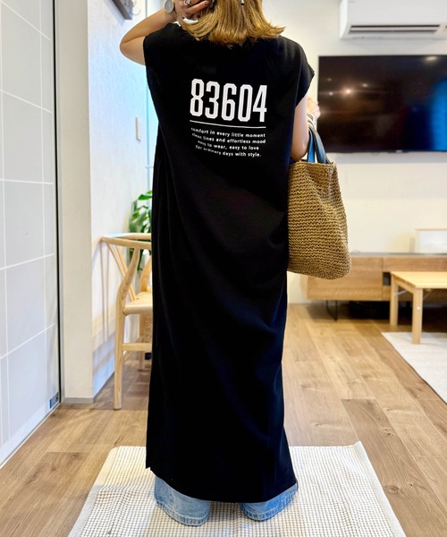 ワンピース 夏 ロゴプリント ワッフルワンピース : ZOZOTOWN Yahoo!店