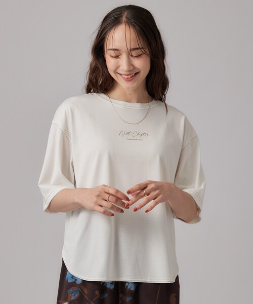 SHOO・LA・RUE（シューラルー） tシャツ 半袖 「S-LL/体型カバー」イン