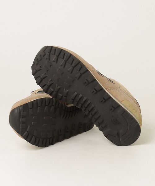 「New Balance」 ローカットスニーカー 23cm ブラウン レディース_画像3