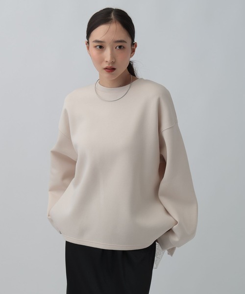 LEPSIM（レプシィム） tシャツ 「パフエアシリーズ」バックレースプル