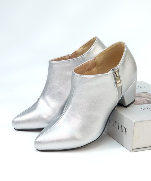 ブーツ Liberty doll / ポインテッドトゥ5.5cmチャンキーヒールショートブーティ(3606) レディース | LibertyDoll | 17