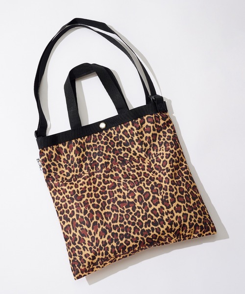 新品⭐️Jack Bunny! drifterドリフター⭐️ヒョウ柄特大トートバッグ Drifter（ドリフター） トートバッグ 「Drifter」ELEMENTARY TOTE 軽量