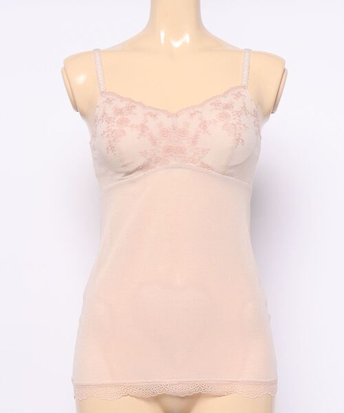 【しゅうと】 キッドブルー -21コットンスカラエンブ -カップ付キャミソール -KIQB156 -kidblue ZOZOTOWN PayPayモール店 - 通販 - PayPayモール とナイロン