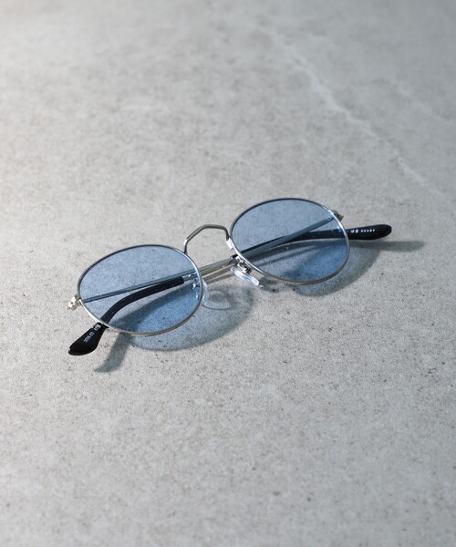 BEAMS HEART サングラス 「ユニセックス」メタルフレーム カラーレンズ