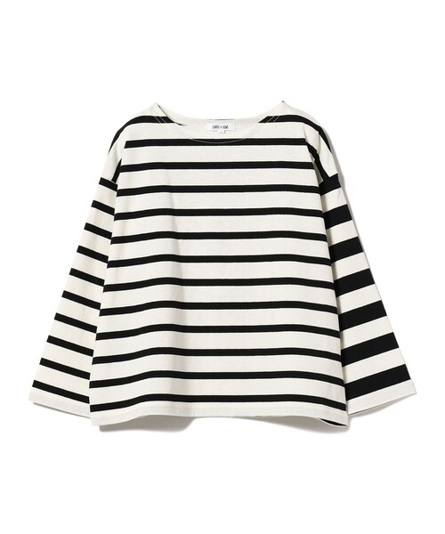 Beams スウェット ボーダー ボートネック B：MING by BEAMS tシャツ 「ビームスの百名品」ボートネック