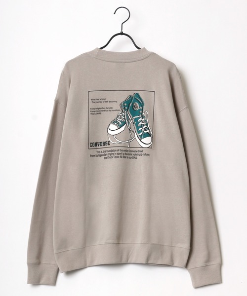 【新作】コンバース　converse Lサイズ　トレーナー　 スウェット CONVERSE トレーナー スウェット 「CONVERSE/コンバース」裏起毛