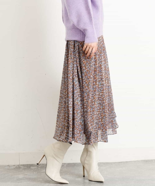 再入荷特価 スカート 小花柄シフォンスカート ZOZOTOWN PayPayモール店 - 通販 - PayPayモール 新品安い