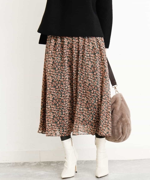再入荷特価 スカート 小花柄シフォンスカート ZOZOTOWN PayPayモール店 - 通販 - PayPayモール 新品安い