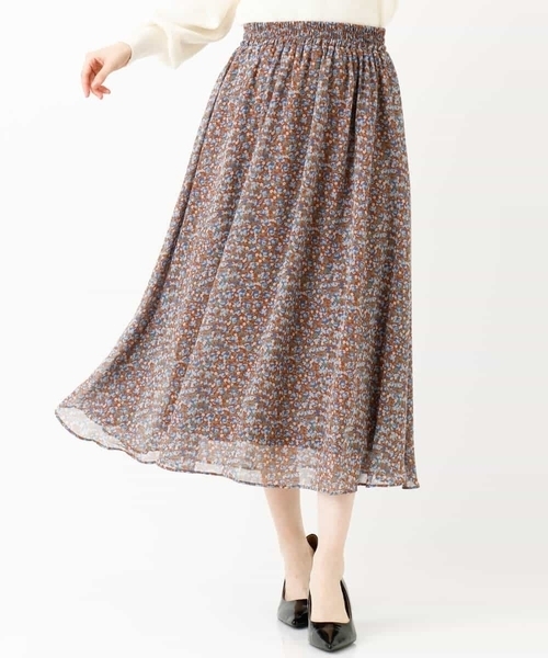 再入荷特価 スカート 小花柄シフォンスカート ZOZOTOWN PayPayモール店 - 通販 - PayPayモール 新品安い