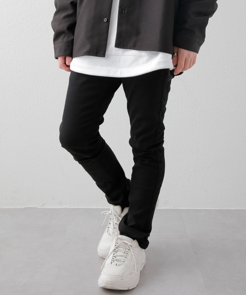 パンツ ツイルストレッチスキニーパンツ 爆安プライス