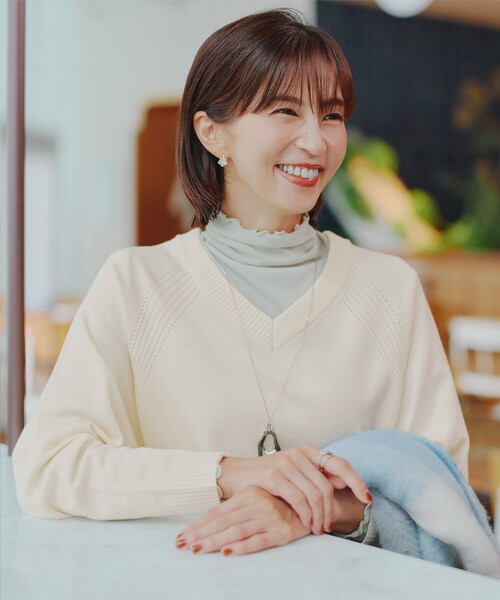 Tiaclasse ニット セーター 「安田美沙子さん着用・選べる2type