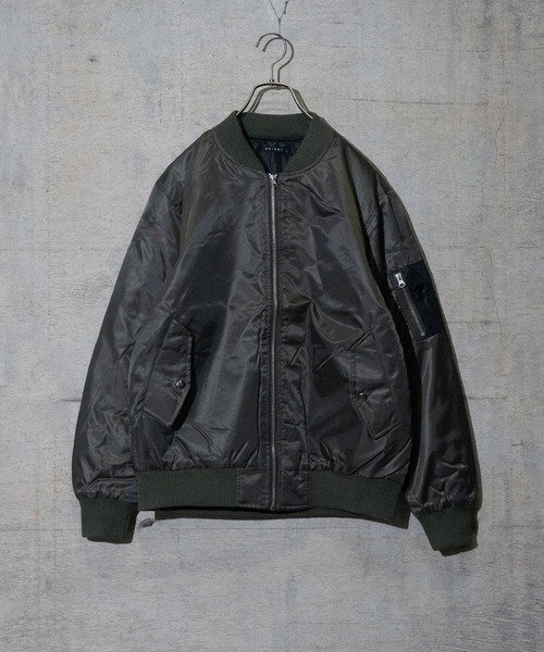 ma1 ma-1 「40I」ポリエステル ベーシック MA-1 メンズ レディース | JOHN'S CLOSET